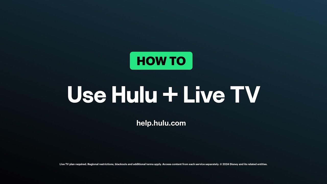2. Hulu + Live TV