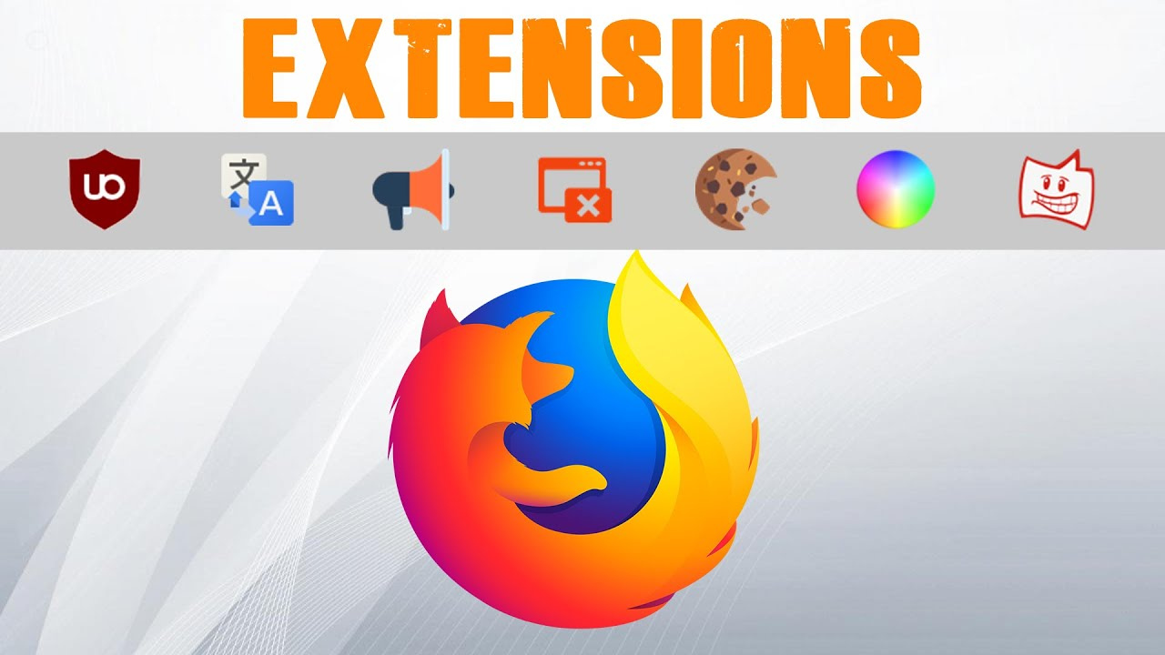 No 3 Method: Firefox browser extensions