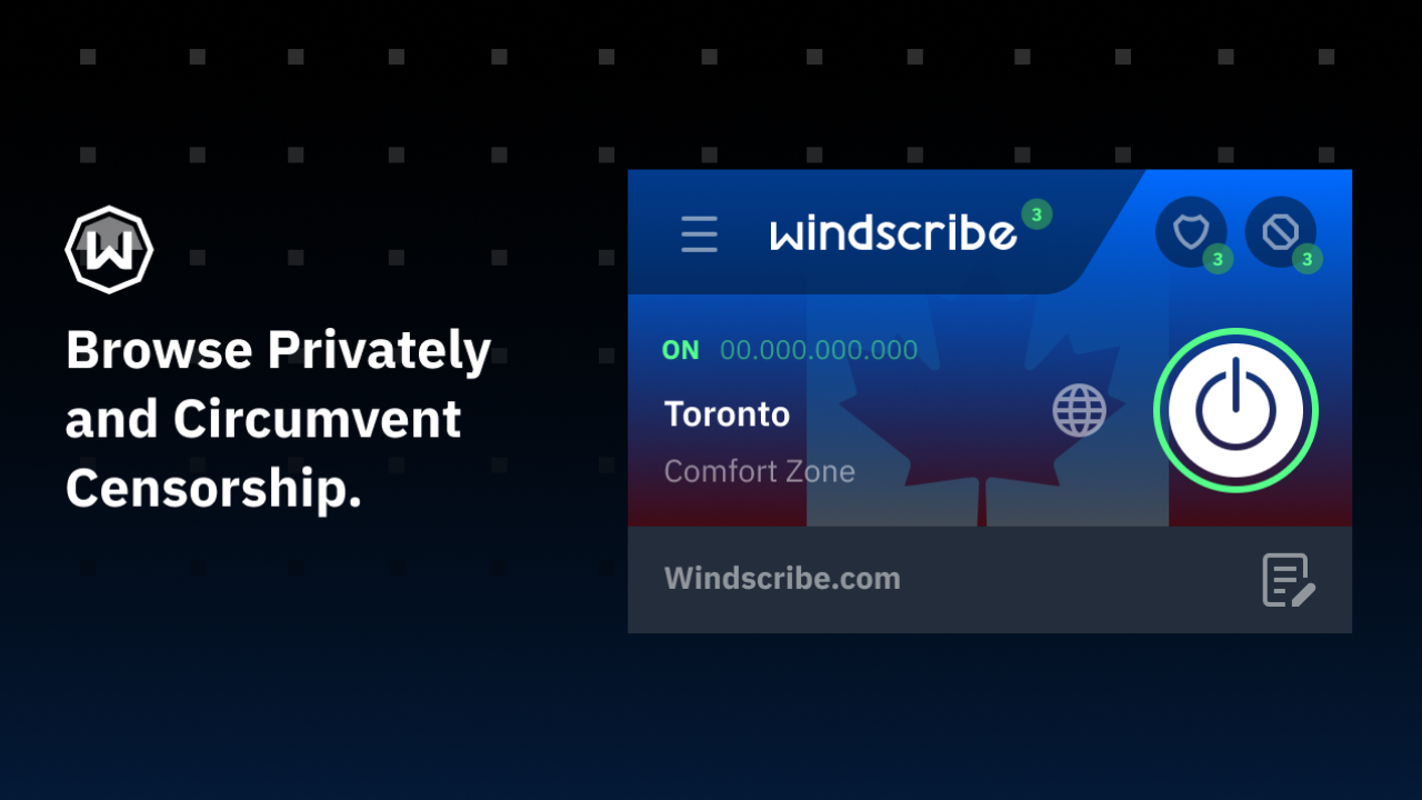 3. Windscribe Free