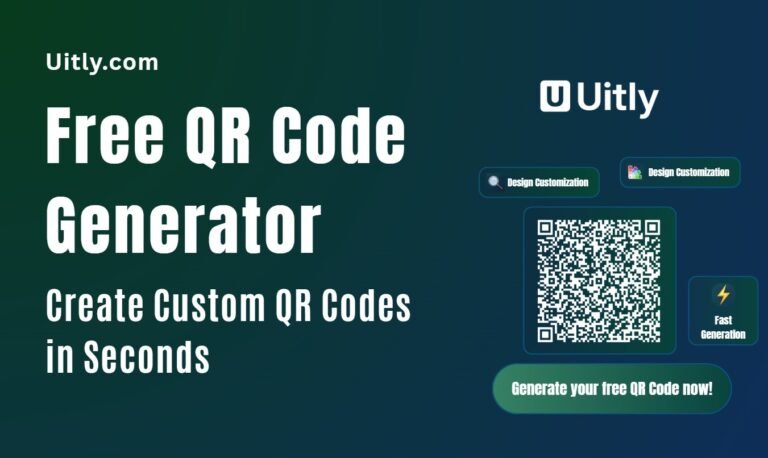 utily.com free QR code generator, create custom QR codes in seconds